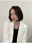 韓国風タッセルボブ
