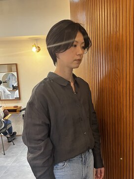 トワ(toi) センターパート×ショート【横浜/横浜駅】