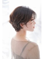 OHI 赤羽店 大人可愛い丸みショート#オーガニック30代・40代・50代(赤羽
