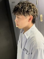 アウル 心斎橋(owl) 【メッシュ×ツイストスパイラル】ハイライト/メンズパーマ