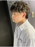 【メッシュ×ツイストスパイラル】ハイライト/メンズパーマ