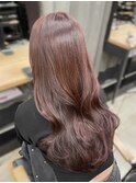 ブリーチなしチェリーピンク×レイヤー【伊藤】
