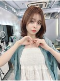 ◆ウルフボブ/レイヤーボブ／外ハネボブ／ミディアム／新宿