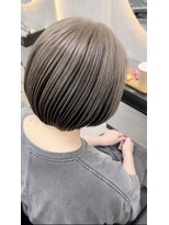 ルノン(LUNON)&nbsp;シルバーベージュ/アンブレラカラー/ハイトーン