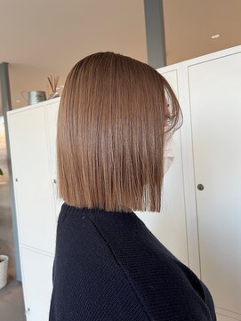 リノ 守山店(lino) 切りっぱなしボブ