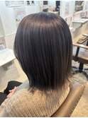 外はねボブ×ラベンダーグレー