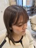 前髪縮毛矯正+前髪カット　　【大船/美容院】