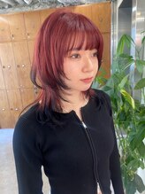 レイヤーカット×デザインカラーが得意です♪他サロンには無い似合わせ技術でパーソナルなデザインを！！