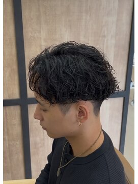 メンズギフト(men's GIFT) 刈り上げツーブロックシャドウパーマメンズマッシュ