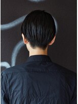 リップスヘアー 梅田アネックス(LIPPS hair)&nbsp;ジェントルリバースマッシュ イメチェン オールバック 刈り上げ