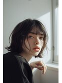 ボブ/バングカット/外ハネボブ/【lana hair新宿】