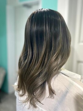 マティーナ ヘアー 池袋(Matina hair) 【バレイヤージュ×グレージュ】池袋美容室