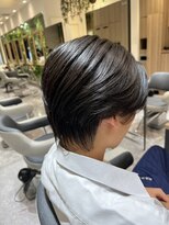 イメージア 町田店(IMAGE A) 毛流れセンターパート黒髪@30代40代50代60代