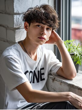 コーン(cone) ライトカールショート(Light Curl Short)