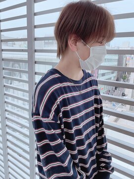 ジーナ 天神(Zina) 韓国ヘア シースルーマッシュウルフ