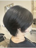 丸みショート/大人女子ヘア/大人可愛い/似合わせカット/上品ヘア