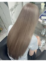 エトワール(ETOILE)&nbsp;神戸三ノ宮/グレージュカラー/ブリーチ/ハイトーン/ロング