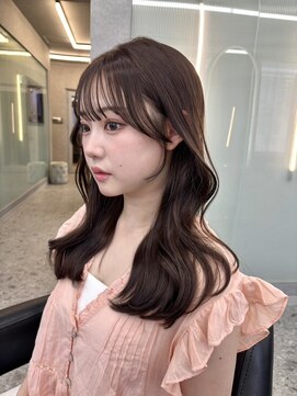 ボタン ハカタ(VOTAN hakata) 市野瀬裕奈/博多韓国ヘア/顔周りカット/レイヤーカット/暗め