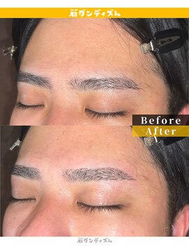 眉ダンディズム 大阪本町店 眉ダンスタイリング　ナチュラル