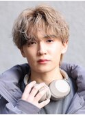 韓国スパイラルパーマニュアンスパーママッシュショート
