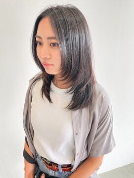 フープヘアールコレ(HOOP.HAIR Lukore) 大人かわいいレイヤースタイル
