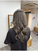 グレージュブリーチカラー