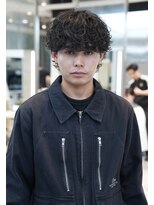 フィフスパーク(fifth PARK) 渋谷メンズパーマ緩め無造作パーマルーズパーマシャドウパーマ