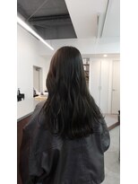 エヴリィ(every)&nbsp;透明感暗髪オリーブカラー【大阪/梅田/中津】