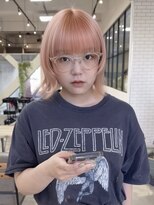 イェッカ(YECCA)&nbsp;コーラルピンクオレンジブロンド〇