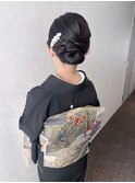 留袖着付＋ヘアセット