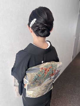 ブラン(Blanc) お着物ヘア