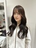 オーガニックアロマカラー(全体)+カット ¥12980