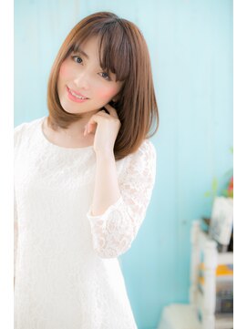 ミック ヘアアンドビューティー 大山店(miq Hair&Beauty) レディな雰囲気…きちんと感ミディ