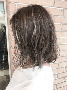 サロンドミルク 原宿(salon de MiLK) オータムサーフハイライト×バレイヤージュ