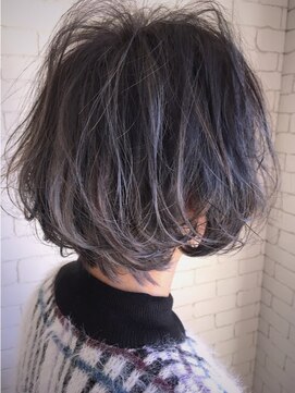 クロックレス (CLOCKLESS) 立体感カラー　×　グレーパール＃CLOCKLESS伊勢崎