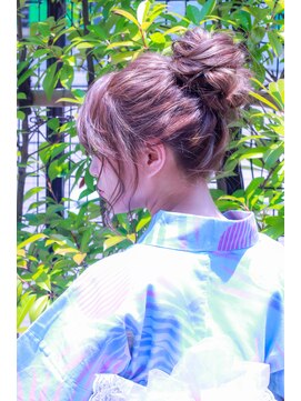 キサ ファータ 恵比寿(kisa fata) [オージュアサロン/恵比寿]お団子アレンジ