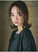 【physio 京都】大人カッコいい！パーマで魅せるセクシーミディ