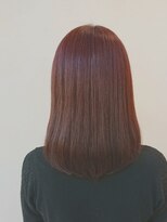 アドラーブル 長岡新保店(adorable)&nbsp;艶髪チェリーピンクミディアムヘア♪10代20代30代人気◎