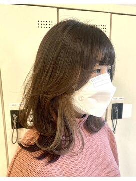 タムタム 平井店 大人インナーカラー【平井/新小岩/韓国/レイヤーカット/髪質改善