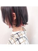 インナーカラー☆ベリーピンク
