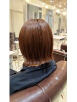 ドラマチックヘア 狭山ヶ丘店(DRAMATIC HAIR) 切りっぱなしボブ＋髪質改善