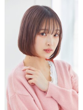 ミチオ ノザワ ヘアサロン ギンザ(Michio Nozawa HAIR SALON Ginza) ☆シンプルショートボブ/ミニボブ//ピンクボブ/前下がりボブ☆