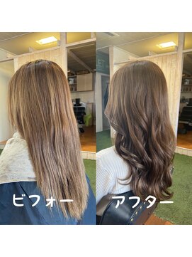 スミカ(sumica) #モカミルクティーベージュ #ツヤサラ #韓国ヘア