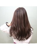 20代30代大人可愛いショコラアッシュ×ハイライトカラー