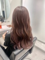 クアン(Cuan)&nbsp;ピンクバイオレット◆レイヤーロングウェーブ