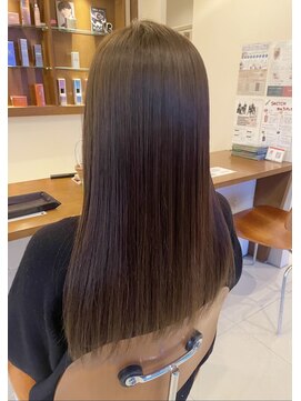 スイッチ 本店(SWITCH) 【井口】さらさらロング♪+アッシュブラウン♪