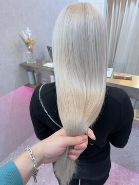 ロンド レア 天神大名店(Lond Le’a) ダブルカラーベージュカラーケアブリーチハイトーンカラー韓国