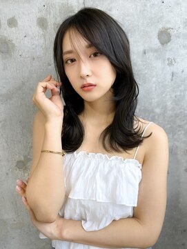 シーシンジュク 新宿南口(Sea shinjuku) 大人ガーリー×ブリーチなし◎前髪/顔周り×韓国ロング[新宿]