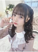 AKB48 佐藤美波ちゃん　リボンハーフツイン ＊Lilme ひめ＊