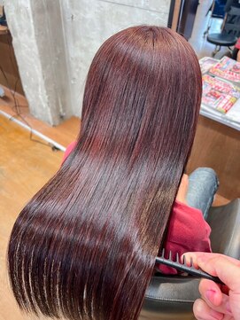 アンノウン(UNKNOWN) 【髪質改善矯正ストレート】